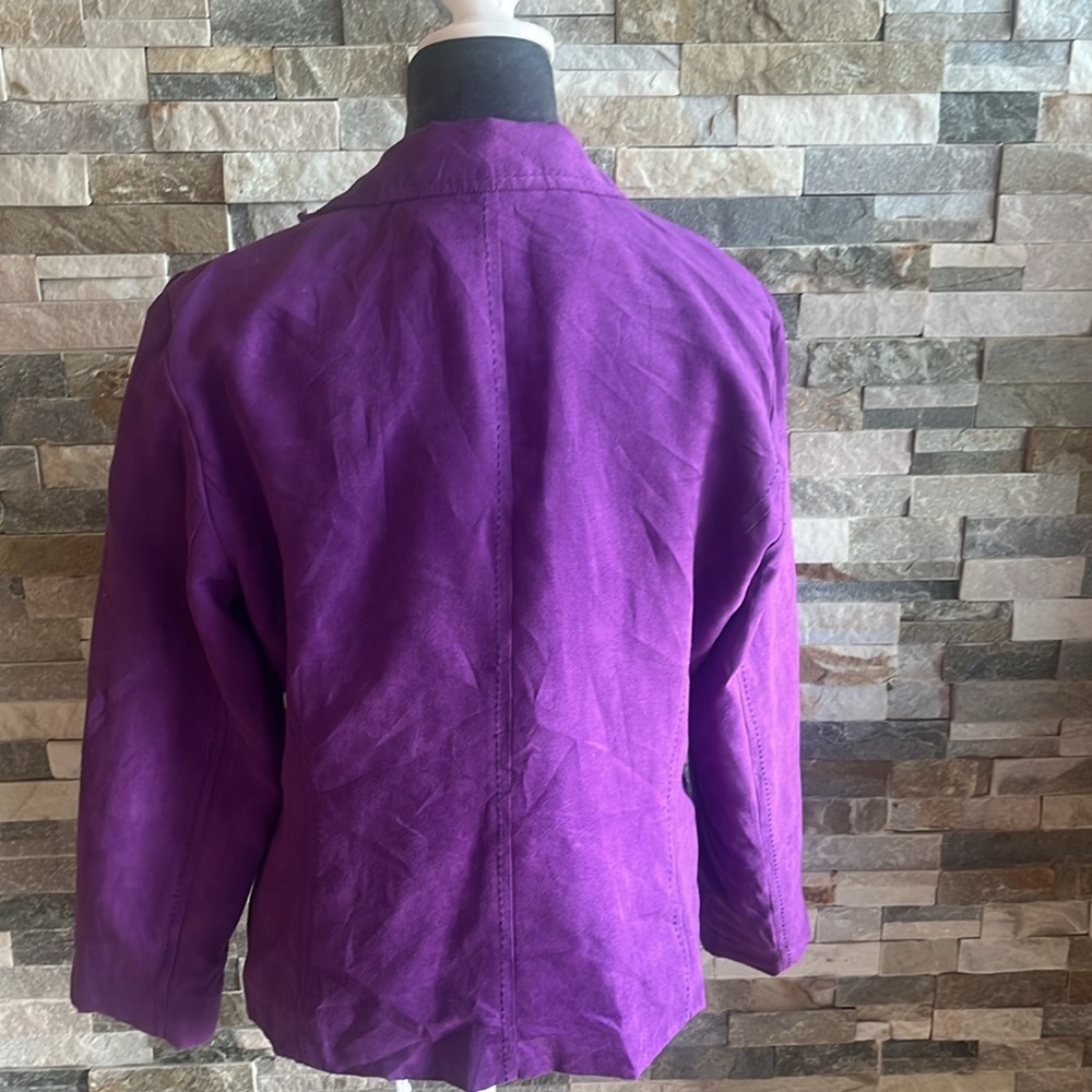 Notations Purple Blazer for Men - Picture 5 of 9